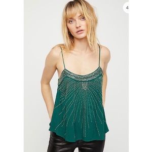 Radial View Embellished Cami